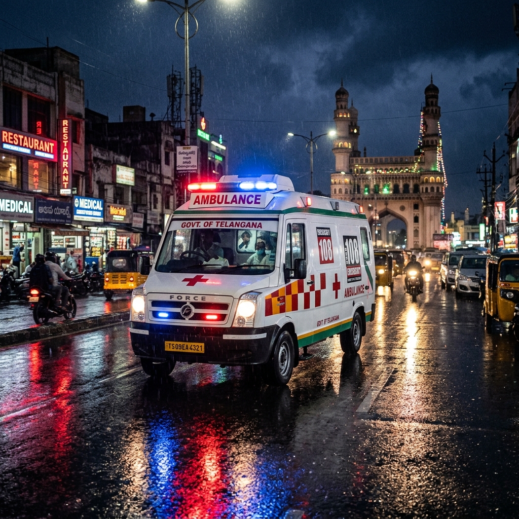 Ganii Ambulance Services medical team ready for emergency response